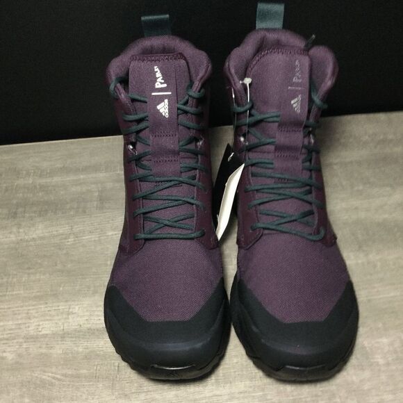 Adidas Terrex Free Hiker XPL Gore-TEX GTX Parley Hiking Shoes Maroon GW7222 8 - Picture 2 of 7